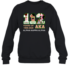 112 Years of Aka Alpha Kappa Alpha 1908 2020 Shirt Sweatshirt - PrimaryTee