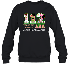 112 Years of Aka Alpha Kappa Alpha 1908 2020 Shirt Sweatshirt - PrimaryTee