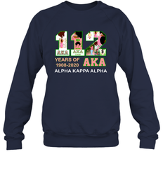 112 Years of Aka Alpha Kappa Alpha 1908 2020 Shirt Sweatshirt - PrimaryTee