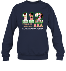 112 Years of Aka Alpha Kappa Alpha 1908 2020 Shirt Sweatshirt - PrimaryTee