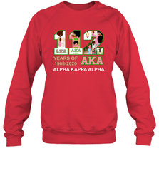 112 Years of Aka Alpha Kappa Alpha 1908 2020 Shirt Sweatshirt - PrimaryTee