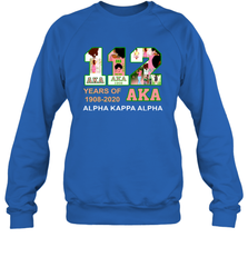 112 Years of Aka Alpha Kappa Alpha 1908 2020 Shirt Sweatshirt - PrimaryTee