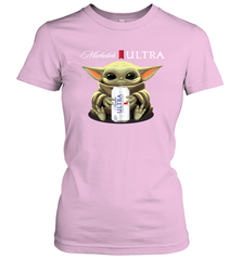 Baby Yoda Hugs Michelob Ultra Beer Star Wars Shirts Women's T-Shirt - PrimaryTee