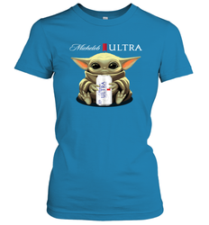 Baby Yoda Hugs Michelob Ultra Beer Star Wars Shirts Women's T-Shirt - PrimaryTee