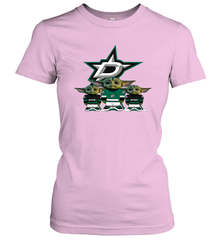 Dallas Stars Star Wars Logo Baby Yoda Women's T-Shirt - PrimaryTee