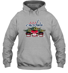 Washington Capitals Star Wars Logo Baby Yoda Hoodie - PrimaryTee