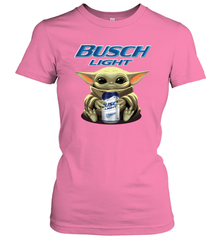 Baby Yoda Hugs Busch Light Beer Star Wars Shirts Women's T-Shirt - PrimaryTee