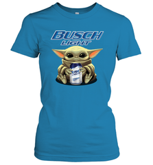 Baby Yoda Hugs Busch Light Beer Star Wars Shirts Women's T-Shirt - PrimaryTee