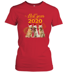 Golden Retriever Happy New Year 2020 Shirt Women's T-Shirt - PrimaryTee