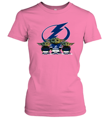 Tampa Bay Lightning Star Wars Logo Baby Yoda Women's T-Shirt - PrimaryTee