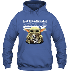 Baby Yoda Hugs The Chicago White Sox Shirts Hoodie - PrimaryTee