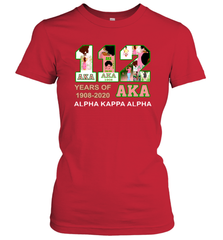 112 Years of Aka Alpha Kappa Alpha 1908 2020 Shirt Women's T-Shirt - PrimaryTee
