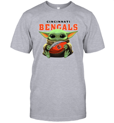 Baby Yoda Loves The Cincinnati Bengals Star Wars NFL Shirts Men's T-Shirt - PrimaryTee