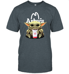 Baby Yoda Hugs Arbys Cup Star Wars Shirts Men's T-Shirt - PrimaryTee